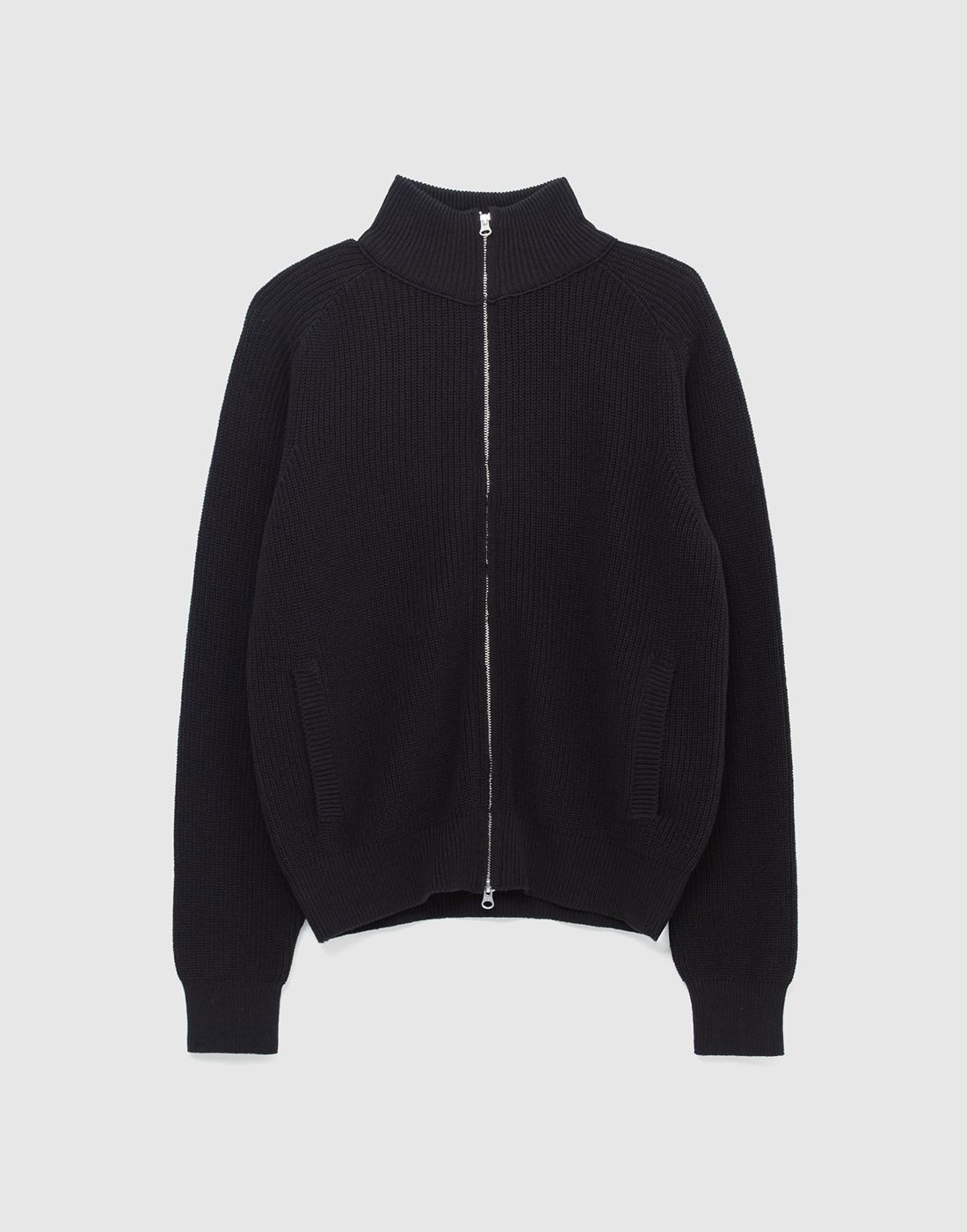 Drivers Knit Cardigan (Black)
