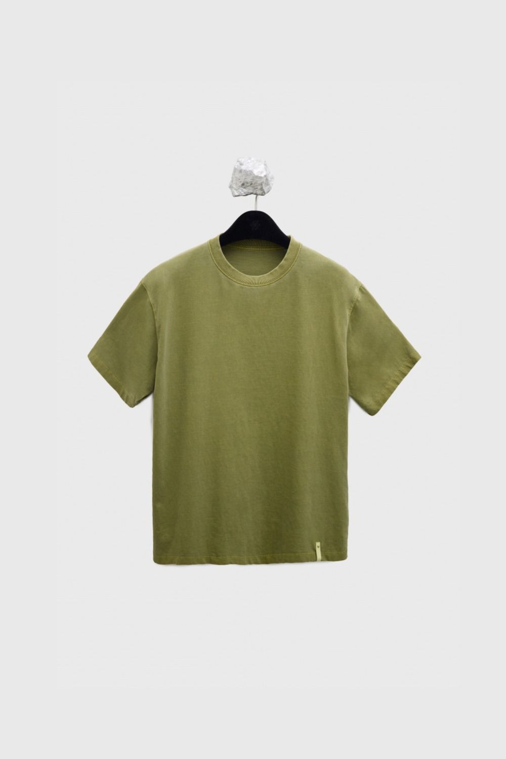 Leather Trim H/S T-shirt