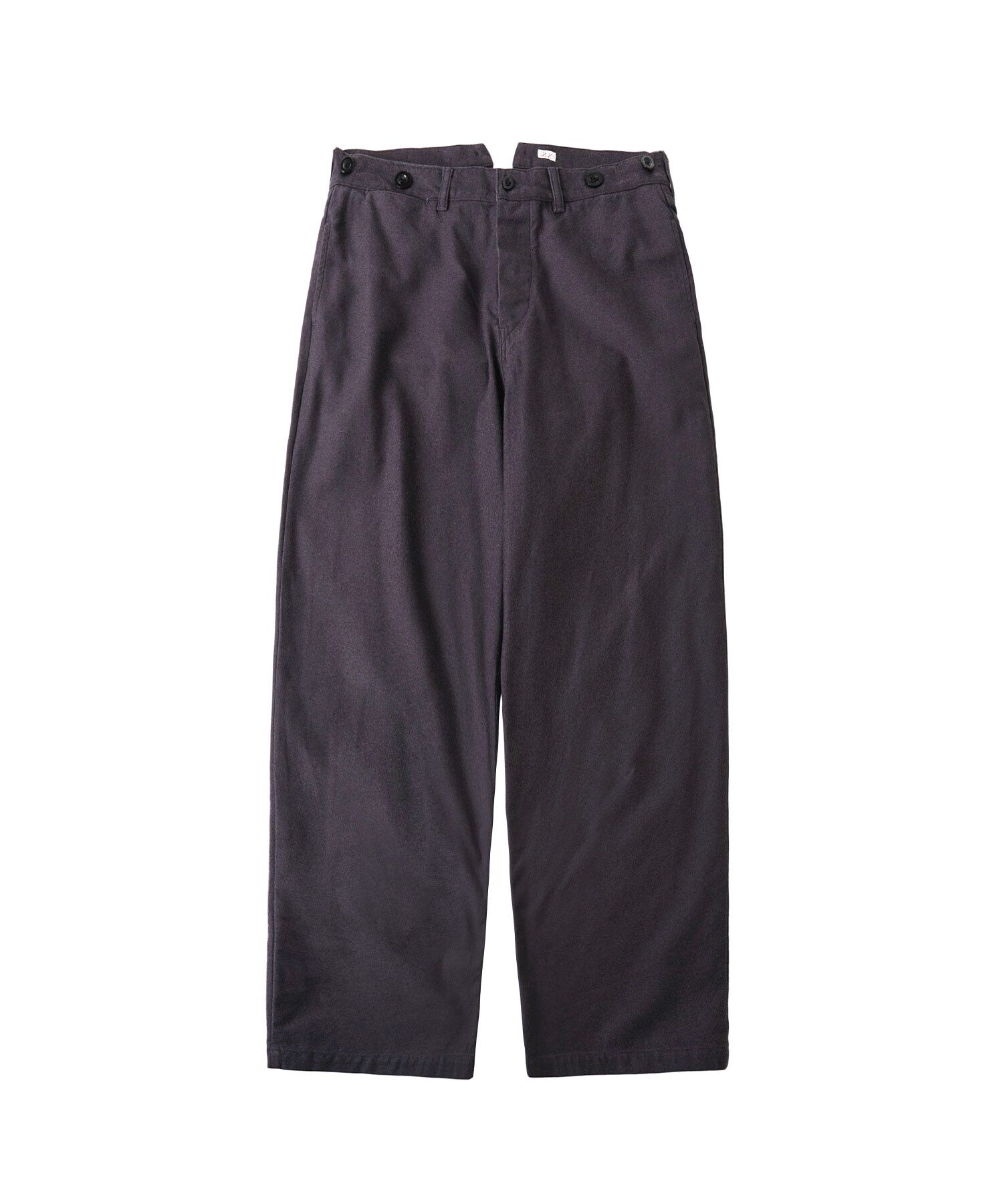 MONTROUGE FRENCH WORK PANTS PURPLE NAVY