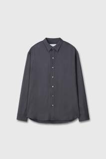 Hall viscose shirt(Charcoal)