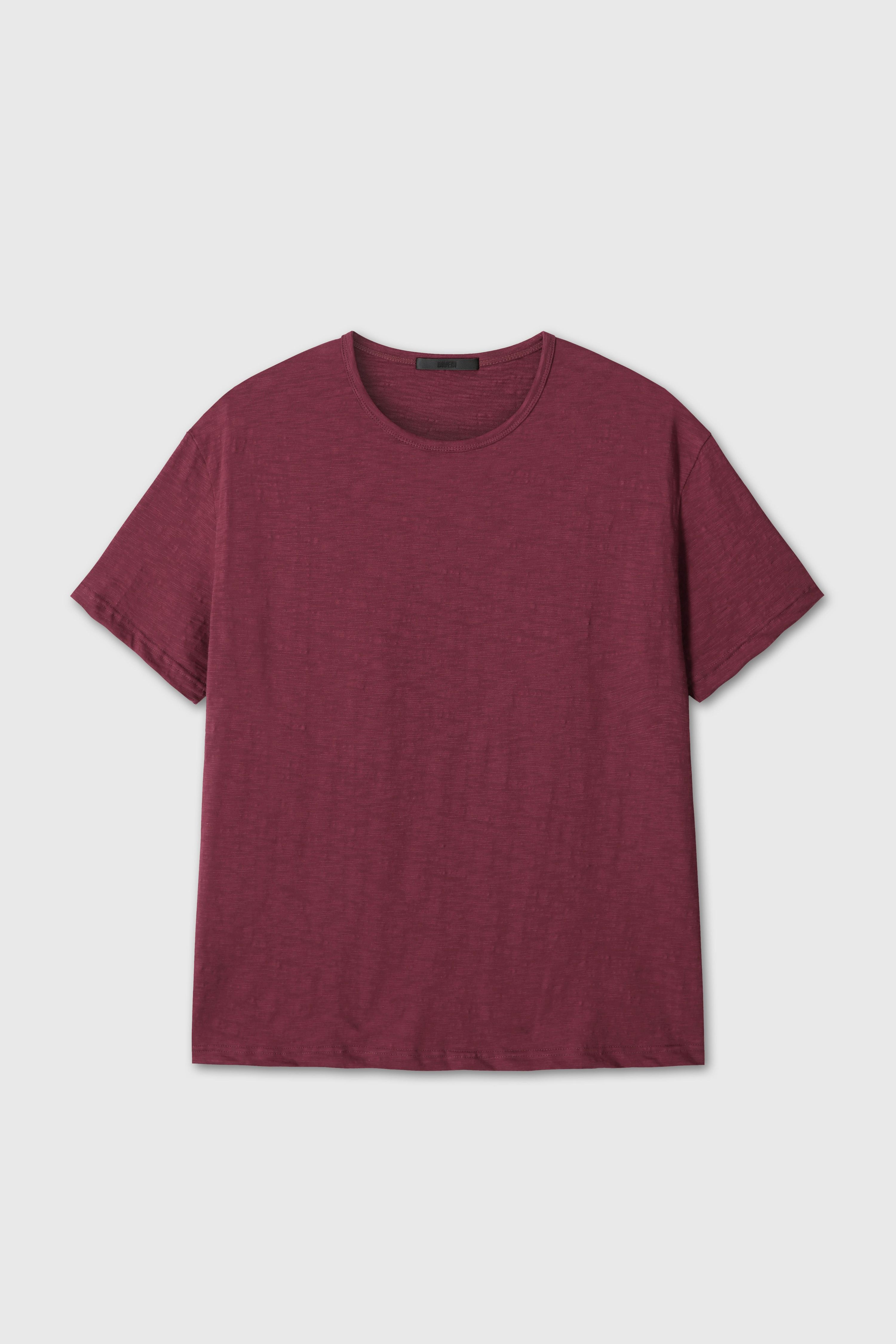 SLUB TEXTURE T-SHIRTS