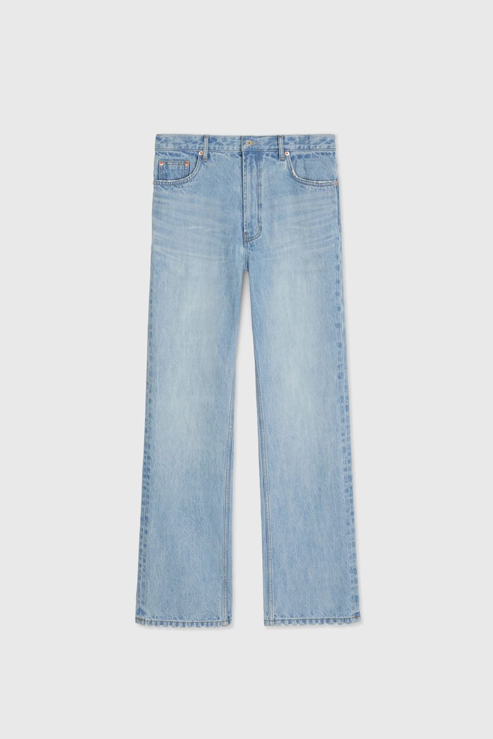 ORIBE WASH BOOTCUT DENIM PANTS RINSE BLUE
