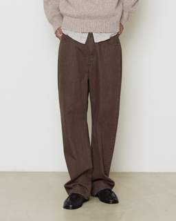 5P Straight Denim, Brown