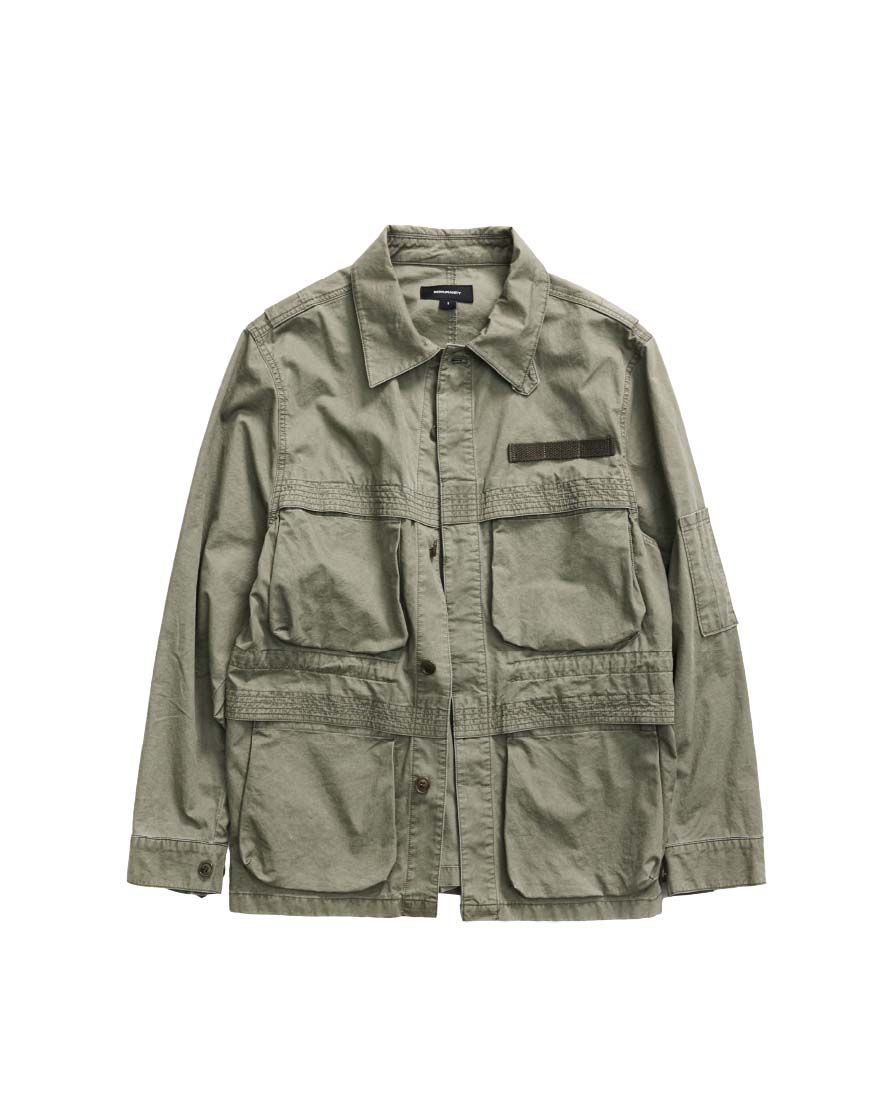 ADVENTURE WASHED WORK JACKET (KHAKI)