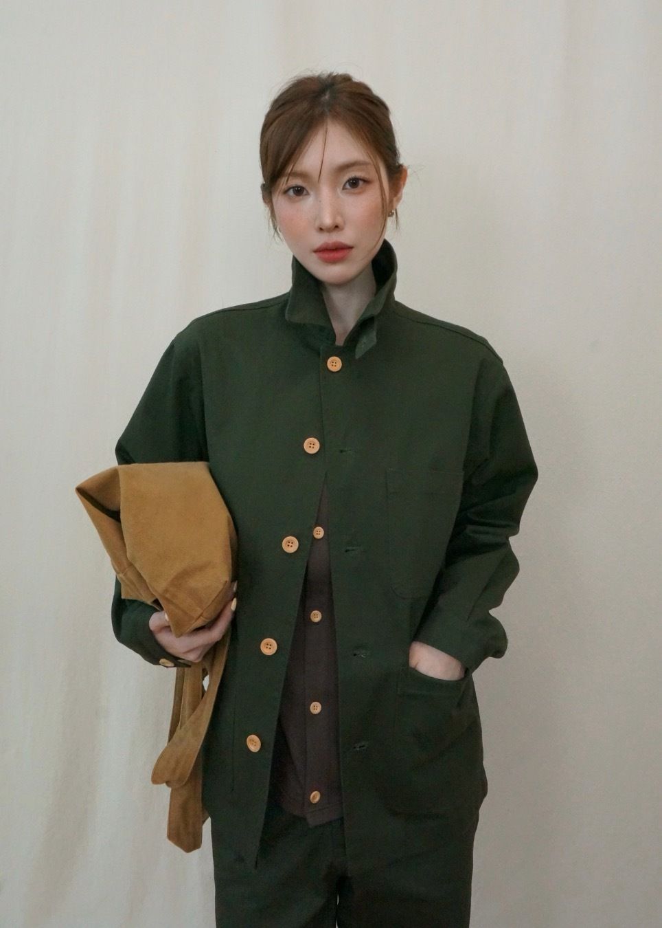 Field Shirt Jacket (Pine Khaki)