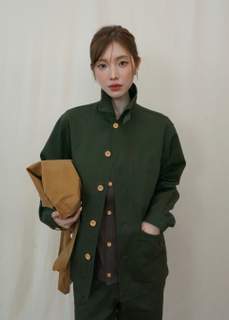 Field Shirt Jacket (Pine Khaki)