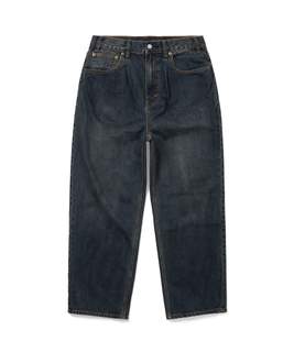 Loose Jeans Dusty Mud