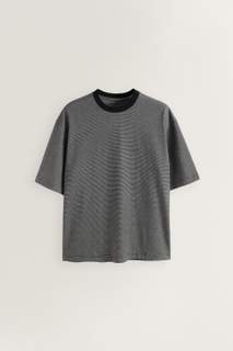 Unbound Stripe T-Shirt (Midnight Blue)