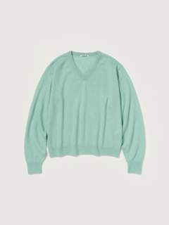 HIGH GAUGE SOFT CASHMERE KNIT V-NECK P/O