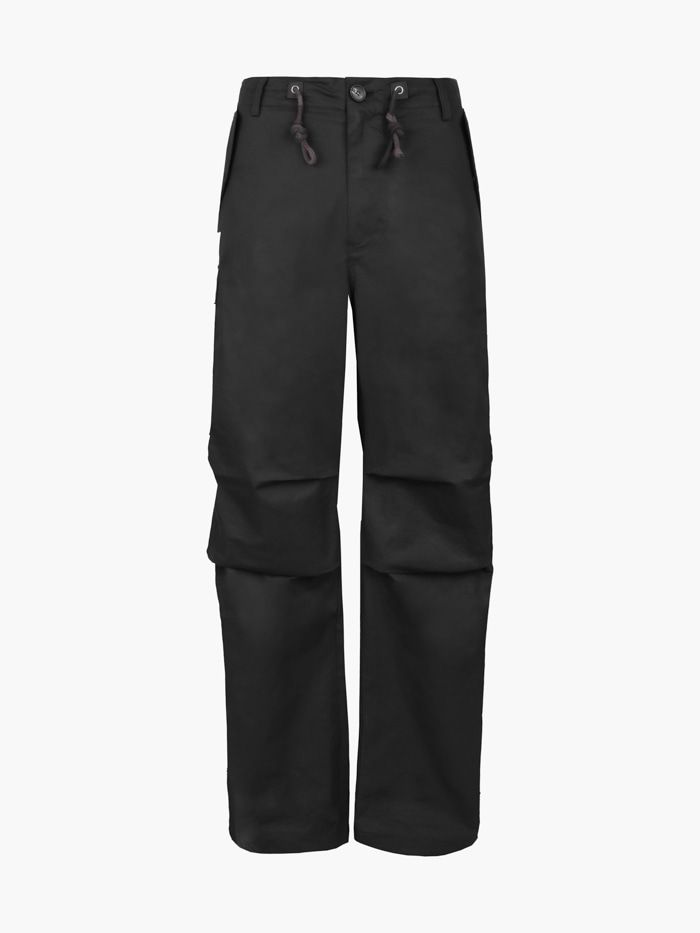 Sun-Bleached Multi Pocket Pants - Black