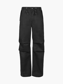 Sun-Bleached Multi Pocket Pants - Black
